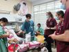 Students observing Paediatric ward