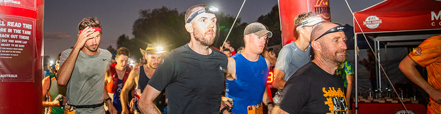 endurance runners beginning race