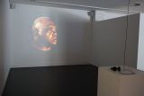 Video Project on gallery wall