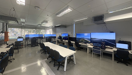 Aviation Simulation and VR Experience Laboratory