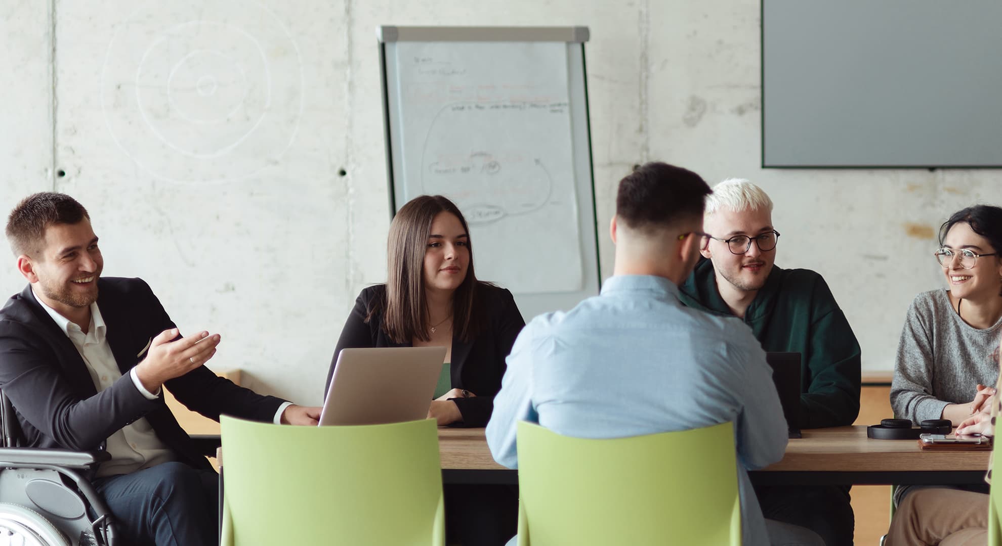 Group of people in a meeting