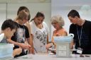 Group participation during the Fossils workshop