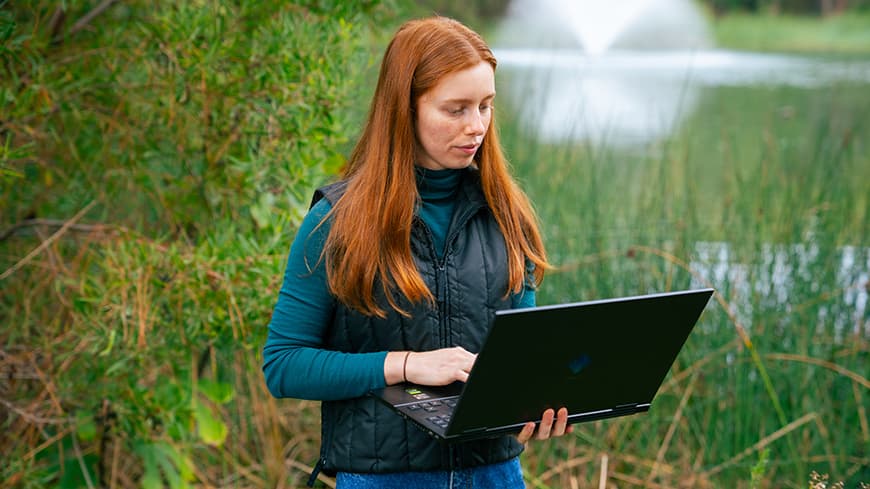 Madison wades into the wonderful world of conservation biology