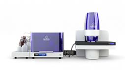 Image of the phenocycler fusion equipment in purple with white background